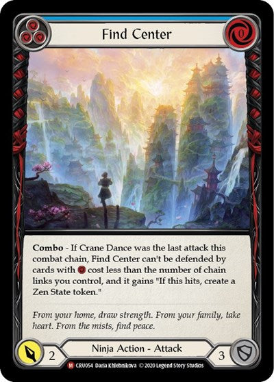 CRU Find Center Unlimited Edition Rainbow Foil