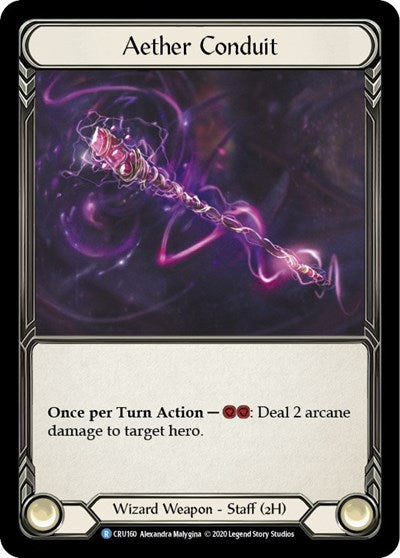 CRU Aether Conduit 1st Edition Cold Foil