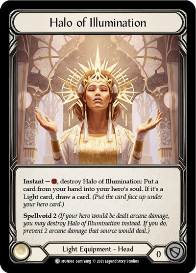 MON Halo of Illumination 1st Edition Cold Foil