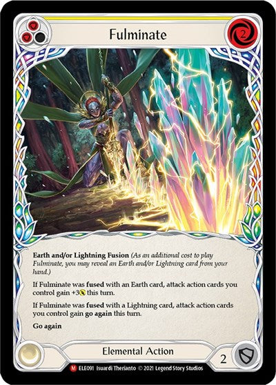 ELE Fulminate 1st Edition Rainbow Foil