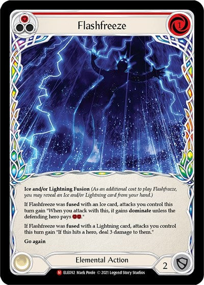 ELE Flashfreeze 1st Edition Rainbow Foil