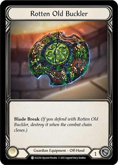 ELE Rotten Old Buckler 1st Edition Cold Foil
