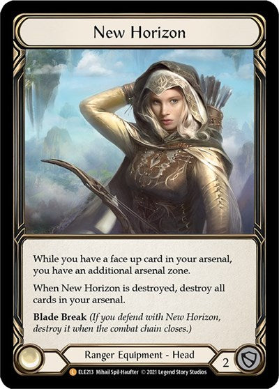 ELE New Horizon 1st Edition Cold Foil
