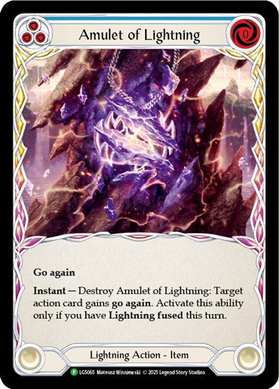 LGS Amulet of Lightning - LGS065 Cold Foil
