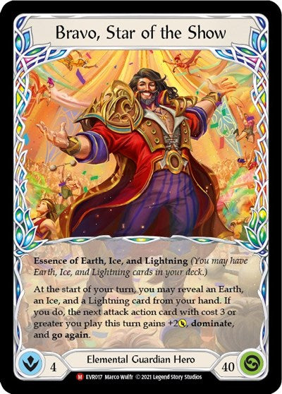 EVR Bravo Star of the Show 1st Edition