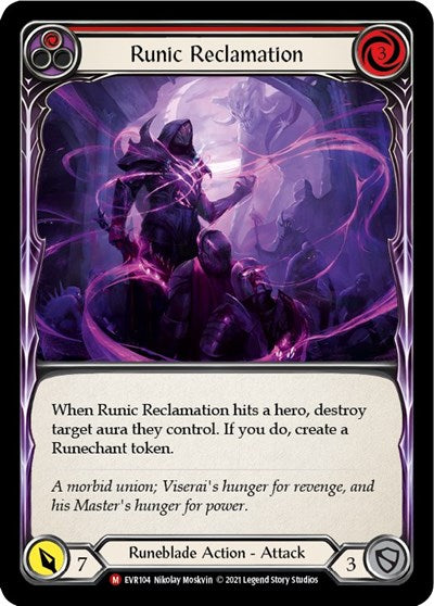 EVR Runic Reclamation 1st Edition