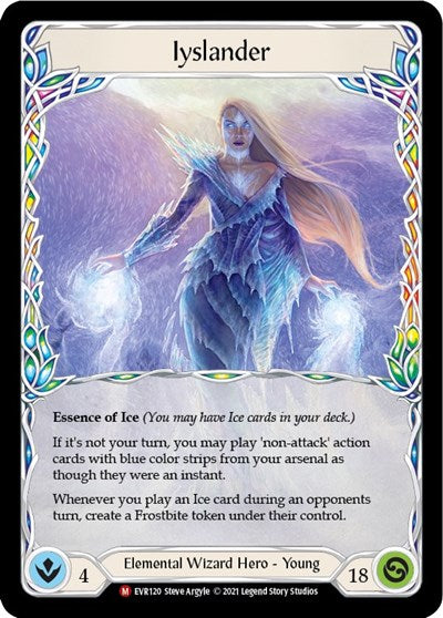 EVR Iyslander 1st Edition Rainbow Foil