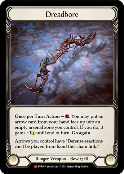 EVR Dreadbore 1st Edition Cold Foil