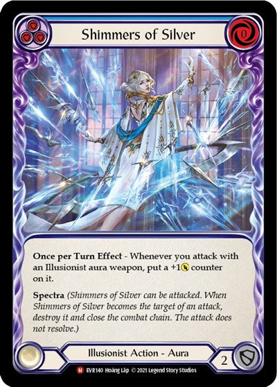 EVR Shimmers of Silver 1st Edition