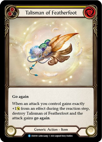 EVR Talisman of Featherfoot 1st Edition Cold Foil