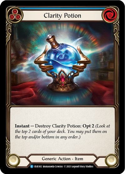 EVR Clarity Potion 1st Edition Cold Foil