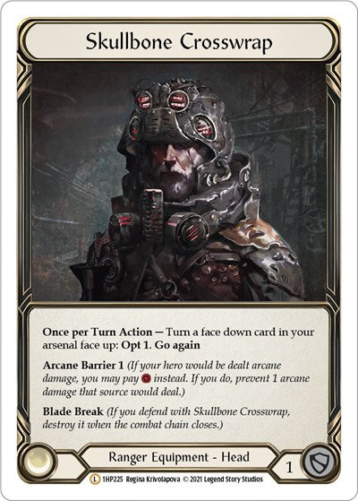 1HP Skullbone Crosswrap