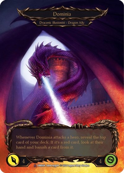 UPR Invoke Dominia // Dominia (Marvel) Cold Foil