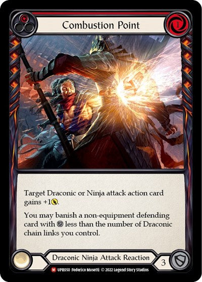 UPR Combustion Point Rainbow Foil