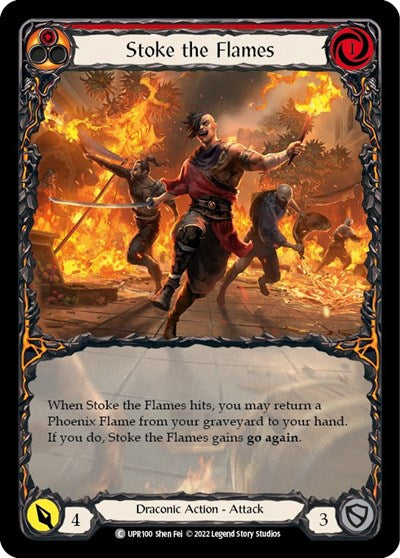 UPR Stoke the Flames (Extended Art) Rainbow Foil