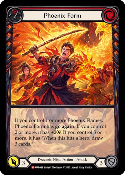UPR Phoenix Form (Extended Art) Rainbow Foil