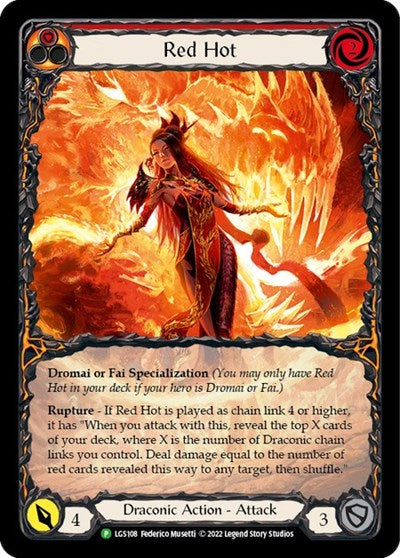 LGS Red Hot - LGS108 Rainbow Foil