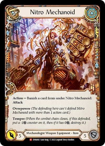 DYN Construct Nitro Mechanoid // Nitro Mechanoid Rainbow Foil