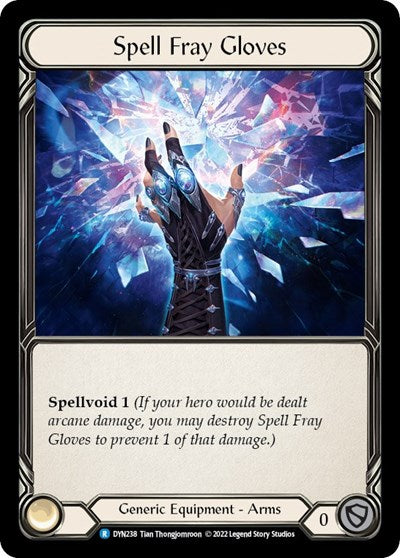 DYN Spell Fray Gloves Cold Foil