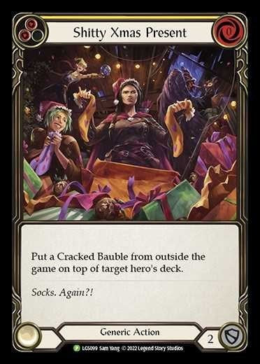 LGS Shitty Xmas Present - LGS099 Rainbow Foil