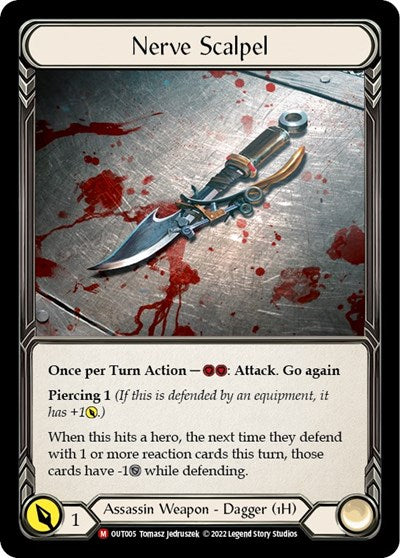 OUT Nerve Scalpel Rainbow Foil