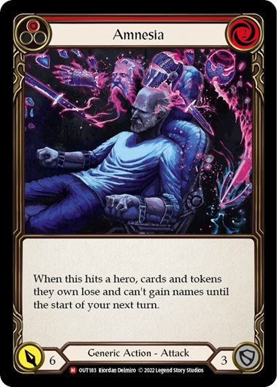 OUT Amnesia Rainbow Foil