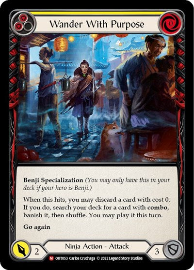 OUT Wander With Purpose Rainbow Foil