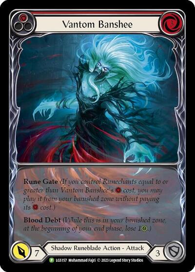 LGS Vantom Banshee (Red) (Extended Art) - LGS157 Rainbow Foil