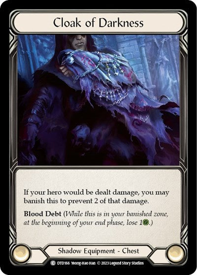 DTD Cloak of Darkness Cold Foil