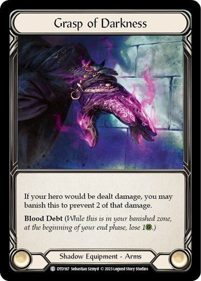 DTD Grasp of Darkness Cold Foil
