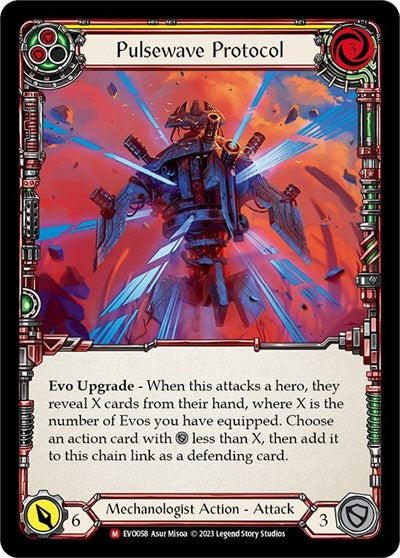 EVO Pulsewave Protocol Rainbow Foil