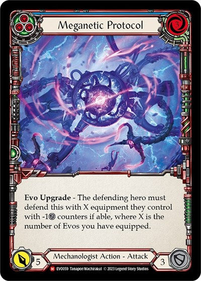 EVO Meganetic Protocol Rainbow Foil