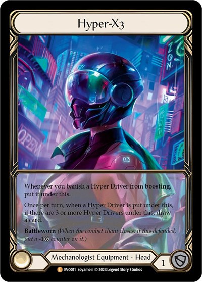 EVO Hyper-X3 (Extended Art) Cold Foil