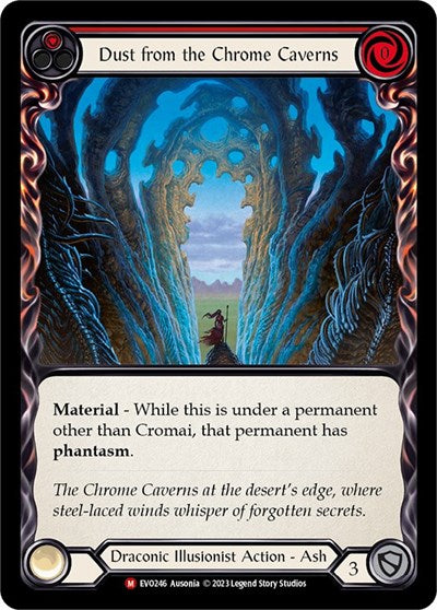 EVO Dust from the Chrome Caverns Rainbow Foil