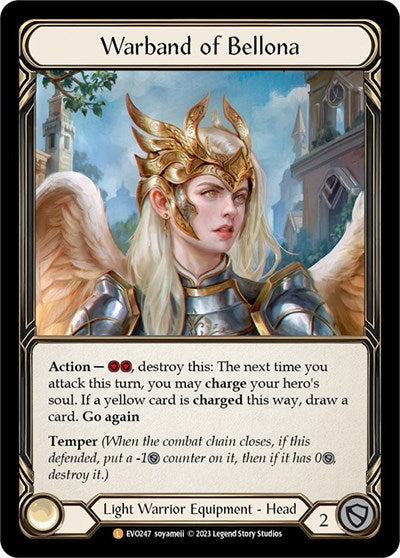 EVO Warband of Bellona Rainbow Foil