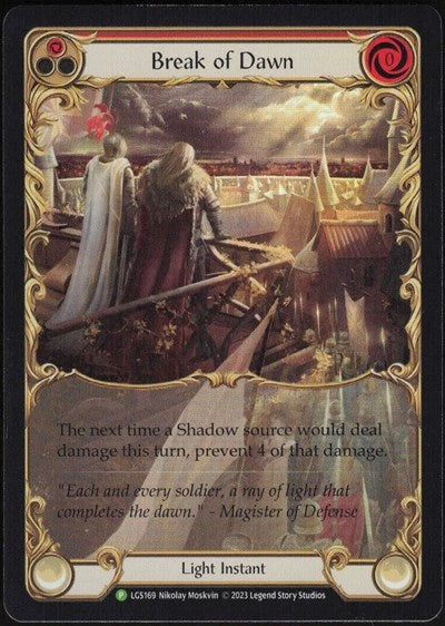 LGS Break of Dawn (Red) - LGS169 Rainbow Foil