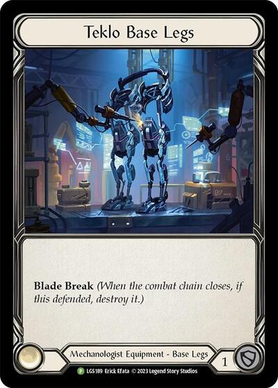 LGS Teklo Base Legs - LGS189 Cold Foil