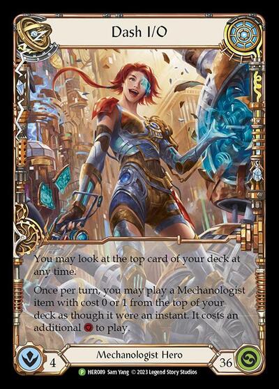 HER Dash I/O - HER089 Cold Foil