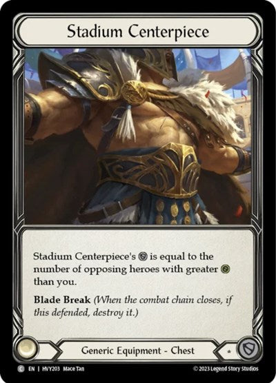 HVY Stadium Centerpiece Cold Foil