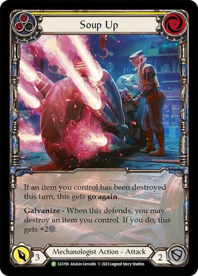 LGS Soup Up (Yellow) - LGS196 Rainbow Foil