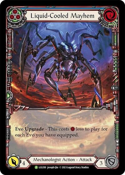 LGS Liquid-Cooled Mayhem (LGS200) Rainbow Foil