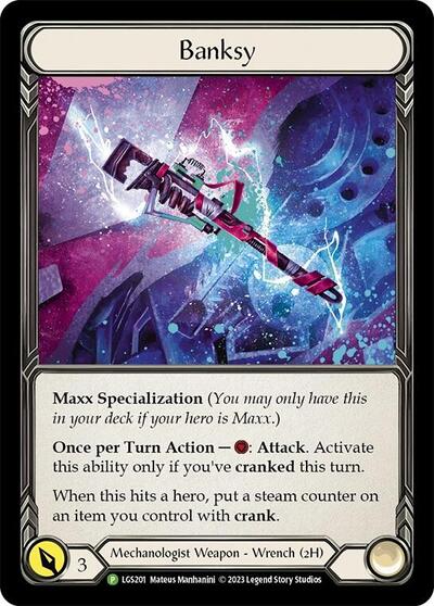 LGS Banksy - LGS201 Cold Foil
