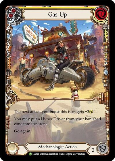 LGS Gas Up - LGS203 Rainbow Foil