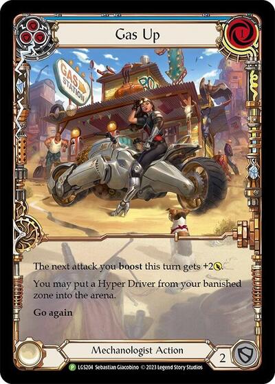 LGS Gas Up - LGS204 Rainbow Foil