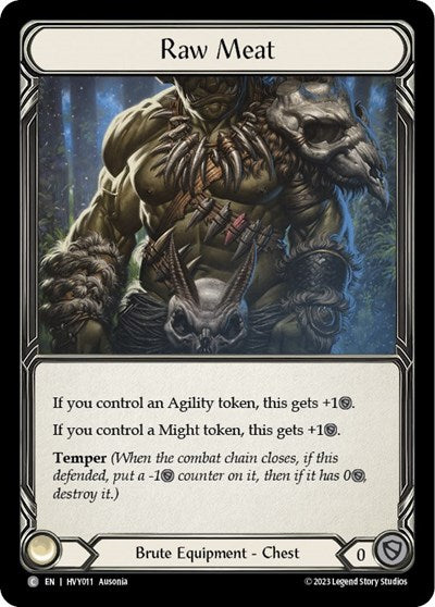 HVY Raw Meat Cold Foil