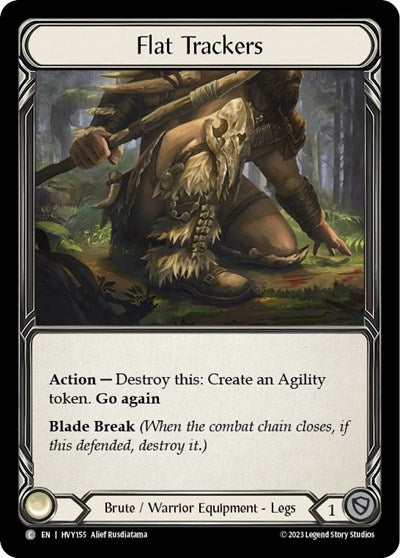 HVY Flat Trackers Cold Foil