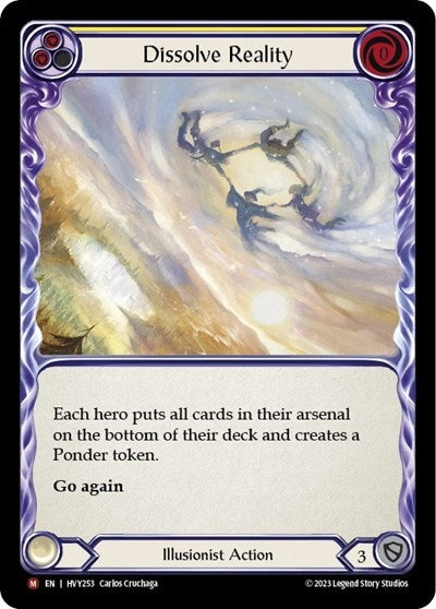 HVY Dissolve Reality Rainbow Foil