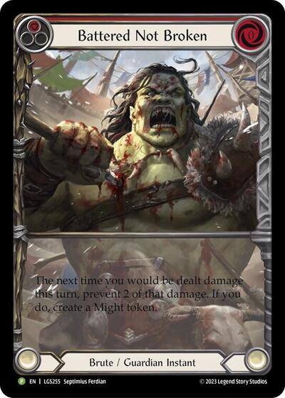 LGS Battered Not Broken - LGS255 Rainbow Foil