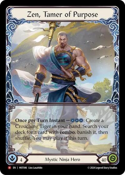 MST Zen Tamer of Purpose