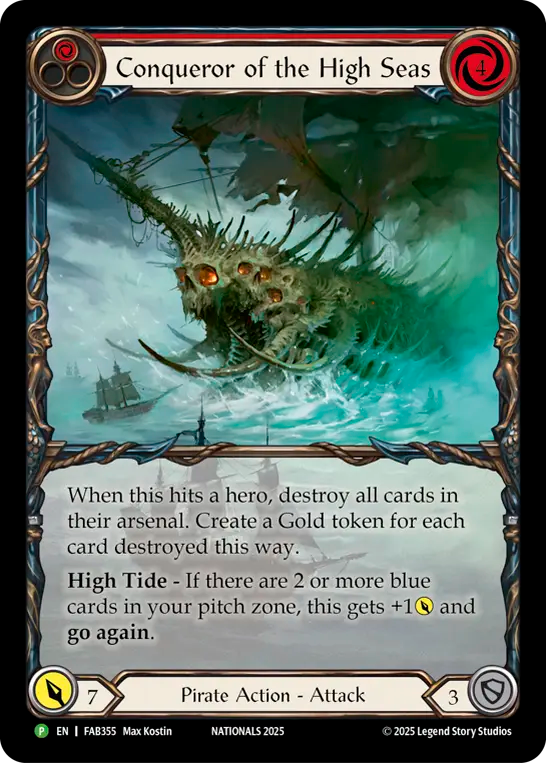 FAB Conqueror of the High Seas - FAB355 Rainbow Foil